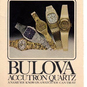 Vintage 1978 Print Ad for Bulova Accutron Quartz Watch PA516